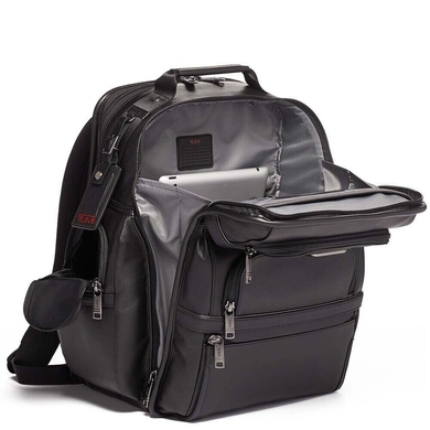 Рюкзак с отделением для ноутбука до 15" Tumi Alpha 3 T-Pass® Business Class Brief Pack Leather 09603578DL3 Black