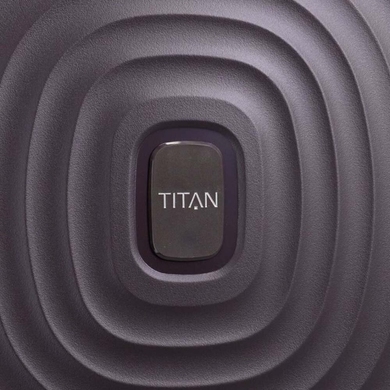 Валіза Titan Looping з поліпропілену на 4-х колесах 848406 (мала), 8484Ti-19 Purple