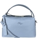 Жіноча сумка Karya з натуральної шкіри 2229-101 блакитного кольору, Блакитний