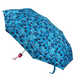 Зонт женский Fulton Minilite-2 L354 Cool Pansy (Холодные анютины глазки)