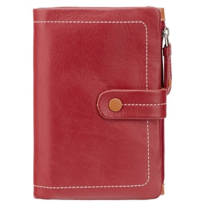 Жіночий гаманець з натуральної шкіри Visconti Mimi Malabu M87 Red Multi