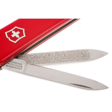 Складаний ніж-брелок мініатюрний у блістері Victorinox Classic  0.6203.B1 (Червоний)