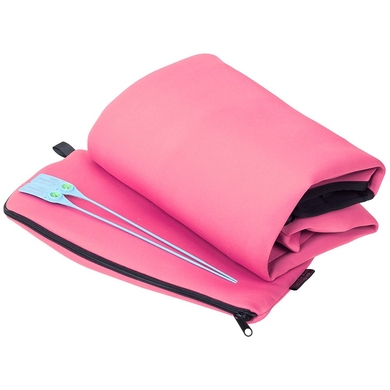 Чехол защитный для малого чемодана из неопрена S 8003-8, 800-ярко-розовый-неон