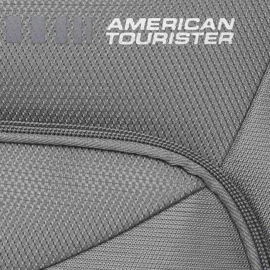Чемодан American Tourister SummerFunk текстильный на 4-х колесах 78G*003;18 Titanium Grey (малый)
