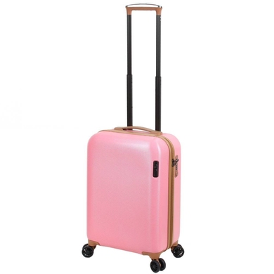 Чемодан V&V Travel Pink Panther из поликарбоната на 4-х колесах PC064-55 (малый), V&V-TPP-розовый