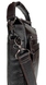 Чоловіча шкіряна сумка Karya на блискавці KR0909-04 темно-коричневого кольору