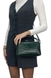 Жіноча шкіряна сумка Karya малого розміру KR2229-017 темно-зеленого кольору, Темно-зелений