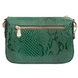 Жіноча сумка з лакованої шкіри Karya 5069-035 зелена, Зелений