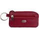 Шкіряна ключниця Eminsa з кільцем на ланцюжку для ключів ES1502-18-5 червона
