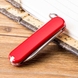 Складной нож-брелок миниатюрный в блістере Victorinox Classic 0.6203.B1 (Красный)