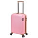 Чемодан V&V Travel Pink Panther из поликарбоната на 4-х колесах PC064-55 (малый), V&V-TPP-розовый