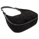 Жіноча сумка Mattioli з натуральної італійської замші 034-21C чорного кольору, Чорний