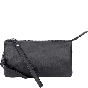 Мала жіноча сумка Eminsa із зернистої шкіри ES4637 чорного кольору, Чорний