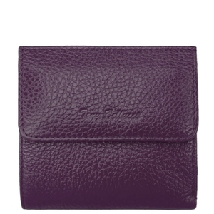 Малий шкіряний гаманець Tony Bellucci на кнопці TB893-287 фіолетовий