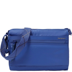 Женская сумка Hedgren Inner city EYE Medium с пропиткой ткани HIC176M/853-07 Creased Strong Blue (Ярко-синий)