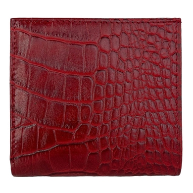 Малый кошелек Karya из натуральной кожи KR1066-59-3 красного цвета
