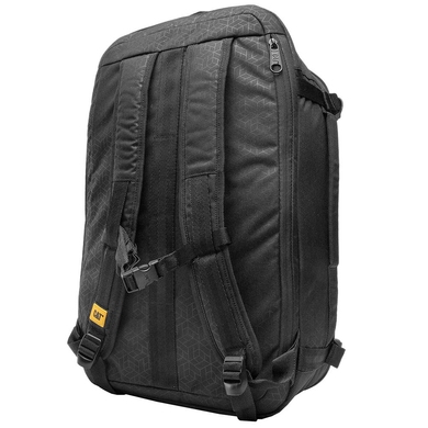 Рюкзак дорожный с отделением для ноутбука 17" CAT Millennial Classic BOBBY 84170;478 Black Heat Embossed, Черный
