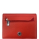 Малий шкіряний гаманець-кредитниця Karya 0027-24 теракотового кольору