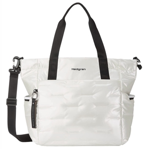 Жіноча сумка Hedgren Cocoon PUFFER HCOCN03/136-02 білий перламутр, Білий перламутр