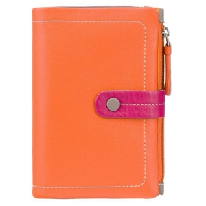Жіночий гаманець з натуральної шкіри Visconti Mimi Malabu M87 Orange Multi