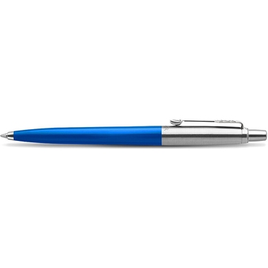 Шариковая ручка Parker Jotter 17 Plastic Blue CT BP 15 132 Ярко-синий/Хром