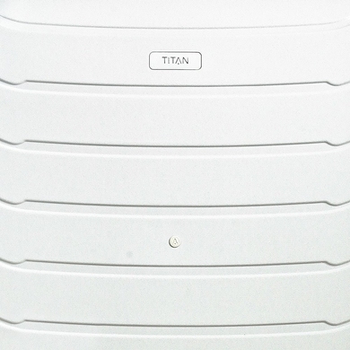 Валіза Titan LIMIT із поліпропілену на 4-х колесах 823405 (середня), Білий