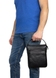 Мужская кожаная сумка Karya на молнии KR0909-45 черного цвета