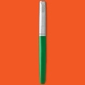 Ручка роллер Parker Jotter 17 Plastic Green CT RB 15 221 Зеленый