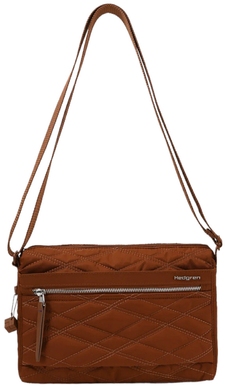 Жіноча сумка Hedgren Inner city EYE Medium HIC176M/857-07 New Quilt Brandy Brown (Червоно-коричневий )