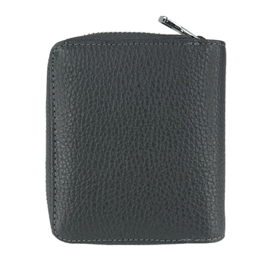 Невеликий гаманець з натуральної шкіри Karya 2012-081 сірого кольору