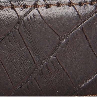 Ремень джинсовый из натуральной кожи Karya 10215 коричневый