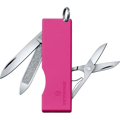 Складаний ніж-брелок мініатюрний Victorinox Tomo 0.6201.A5 (Рожевий)