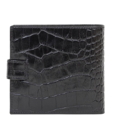 Мужское портмоне Karya из натуральной кожи 0439-53 черного цвета, Черный