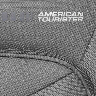 Чемодан American Tourister SummerFunk текстильный на 4-х колесах 78G*005;18 Titanium Grey (большой)