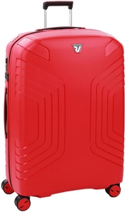 Валіза пластикова на 4-х колесах Roncato Ypsilon 5761 (велика) з розширенням, Червоний