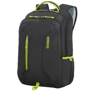 Рюкзак повсякденний з відділенням для ноутбука до 15,6" American Tourister Urban Groove 24G*004 Black/Lime Green, Черный