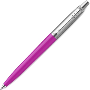Кулькова ручка у блістері Parker Jotter 17 Plastic Pink CT BP 15 536 Яскраво-рожевий/Хром