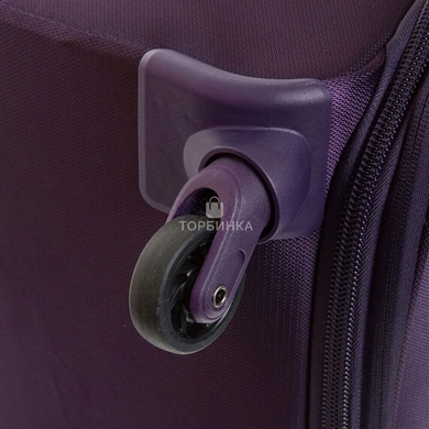Валіза текстильна на 4-х колесах Delsey Flight Lite 233810 (середня), 2338-Purple-08