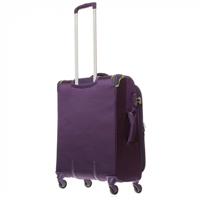 Валіза текстильна на 4-х колесах Delsey Flight Lite 233810 (середня), 2338-Purple-08
