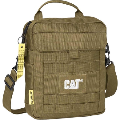 Cумка повседневная з отделением для планшета CAT Combat Namib 84036;518 Battle Brown, Светло-коричневый