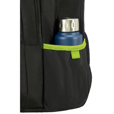 Рюкзак повседневный с отделением для ноутбука до 15,6" American Tourister Urban Groove 24G*004 Black/Lime Green, Черный