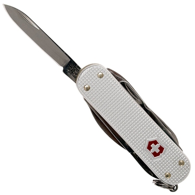 Складной нож-брелок миниатюрный Victorinox Mini Champ ALOX 0.6381.26 (Серебристый)