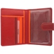 Обкладинка на паспорт з натуральної шкіри з RFID Visconti Rainbow Sumba RB75 Red Multi, Red Multi (Червоний мультиколір)