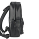 Чоловічий рюкзак Karya з натуральної телячої шкіри 6014-45 чорного кольору, Чорний, Зерниста
