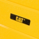 Валіза із поліпропілену на 4-х колесах CAT Crosscheck 83546 (мала), Жовтий
