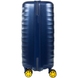 Чемодан из поликарбоната/ABS пластика на 4-х колесах Roncato Stellar 414703 (малый), 4147-23-Blu Notte
