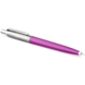 Шариковая ручка в блистере Parker Jotter 17 Plastic Pink CT BP 15 536 Ярко-розовый/Хром