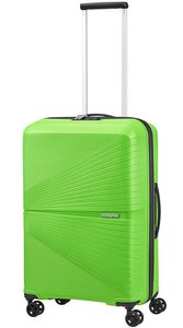 Ультралёгкий чемодан American Tourister Airconic из полипропилена на 4-х колесах 88G*002 (средний), Acid Green