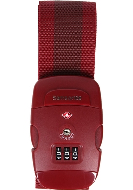 Багажний ремінь із системою TSA Samsonite CO1*057;09 Red