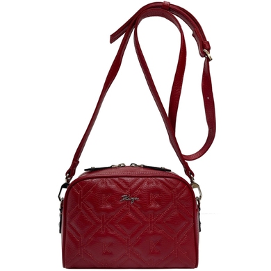 Жіноча сумка Karya з натуральної шкіри 2344-46 червоного кольору, Червоний